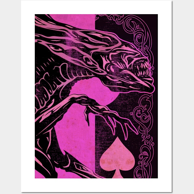 Card of The Queen X Wall Art by CTShirts